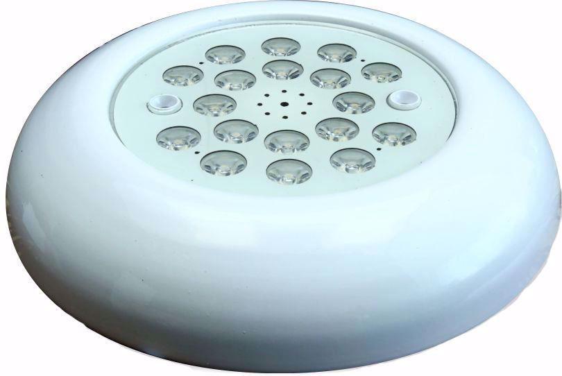چراغ روکار استخری فلت 18 وات رنگ نور مولتی کالر RGB
